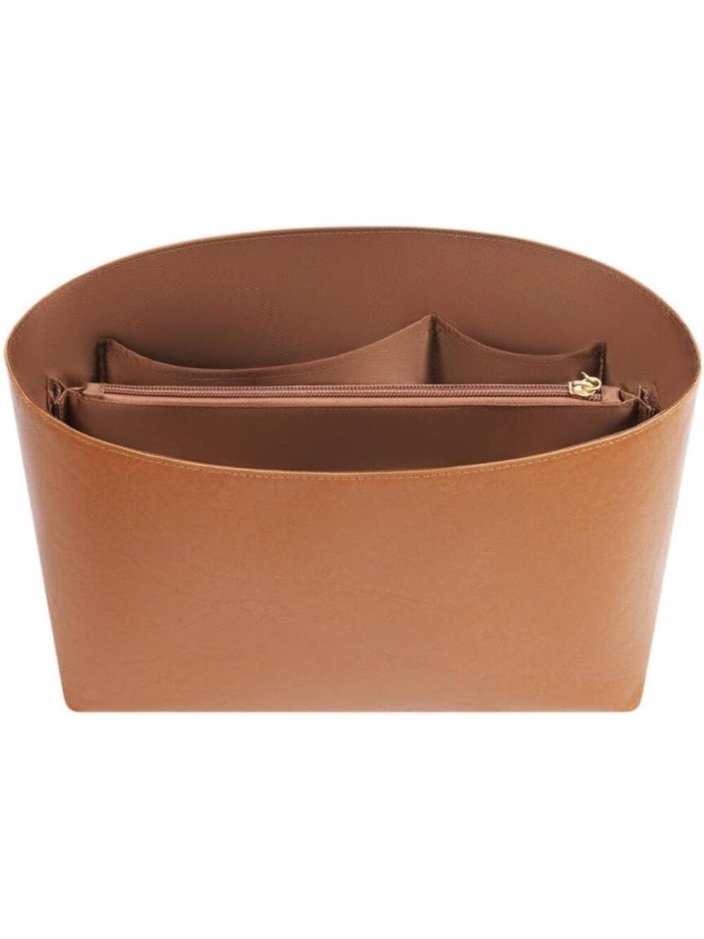 Ultra-Light Waterproof Handbag Purse Organizer Insert - Medium Size, Brown